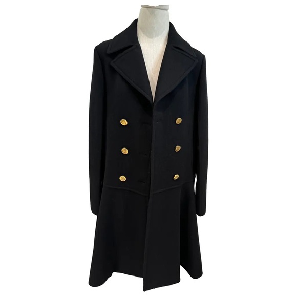 Wonderful Louis Vuitton capeIn wool and cashmereWith hoodSize S. - Picture 7 of 11